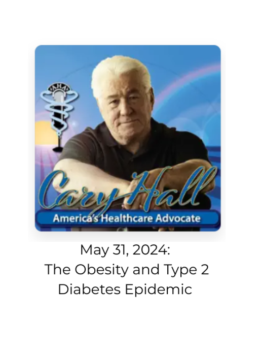 America's Healthcare Advocate podcast episode featuring Dr. Courtney Younglove talking about obesity, diabetes, and obesogens