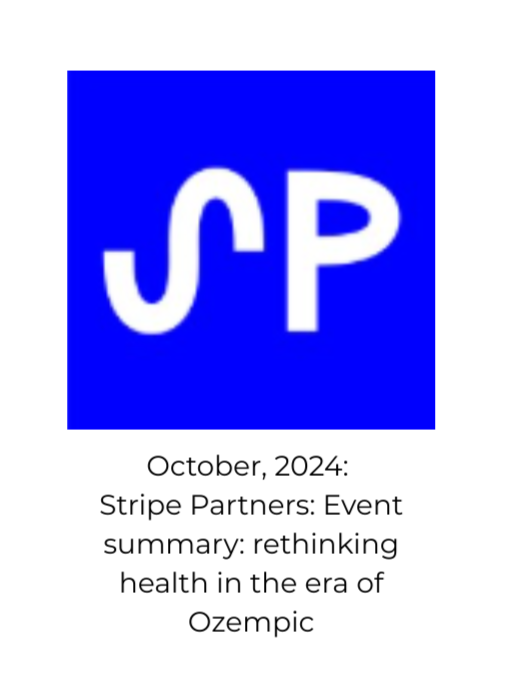 Stripe Partners discusses a webinar that featured Dr. Younglove talking about GLP-1 medications