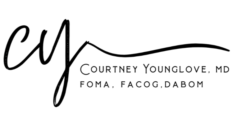 Courtney Younglove MD personal logo in black 2025